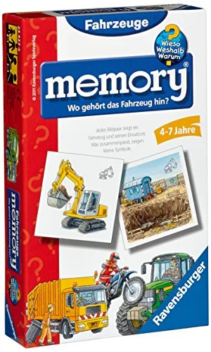 Ravensburger 23327 - Wieso? Weshalb? Warum?: Fahrzeuge Memory (48 Teile)