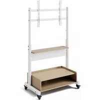FITUEYES TV-Ständer, (bis 85,00 Zoll, Rollbar)