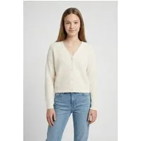 TOM TAILOR Strickjacke mit V-Ausschnitt und Knopfleiste