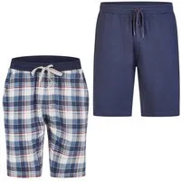 Phil & Co. Pyjamashorts Cozy Classics (2-tlg) sleepwear schlafmode schlafanzug
