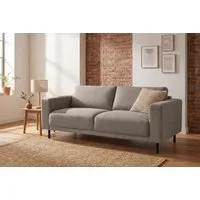 OTTO home 2,5-Sitzer Sveeva, Kompaktsofa, B.183 cm, schwarze Metallfüße, langlebiger Webstoff, mit Wellenunterfederung, viele Farben