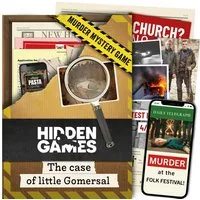 Hidden Games Spiel The Case of Little Gomersal, Familienspiel, Gesellschaftsspiel, Detektivspiel, Made in Germany