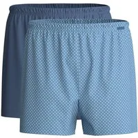 CALIDA Boxershorts Daywear Xtra Herren (2-St., 2er-Pack) im Doppelpack, aus 100% Baumwolle