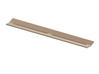 Tece drainprofile Profildeckel Edelstahl Rotgold gebürstet (bis 11/2023), 675014 675014