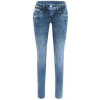 Herrlicher Stretch-Jeans HERRLICHER PIPER Slim Reused Denim royal navy 5650-RD100-893