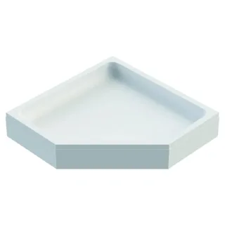 Schedel Bette Caro Duschwannenträger SD22706 80x80x3,5cm, 5-Eck, Höhe 14cm
