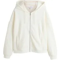 Next Kapuzenpullover Frottee-Hoodie mit durchgehendem Reißverschluss (1-tlg)