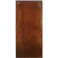 EdelrostPassion Sichtschutzelement, B:50-100cm H:100-200cm zum stecken, Metall, Garten, 2mm, Edelrost
