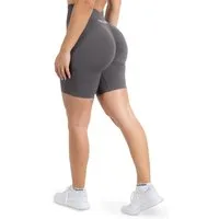 Smilodox Shorts Maria Solid, Radlerhose mit Scrunch Effekt für Sport, Alltag High Waist Booty Shorts Blickdicht Hotpants Sport Fitness Yogapants