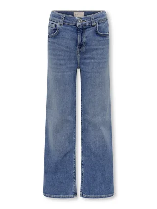 KIDS ONLY - KOGMADISON BLUSH WIDE DNM CRO37 NOOS medium blue denim - Gr. - 164