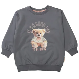 BASEFIELD - Md.-Sweatshirt,long dark stone - Gr. - 134
