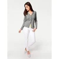 heine Strickjacke Feinstrickjacke Langarm Feinstrick