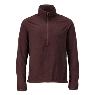MASCOT Herren Microfleece Pullover mit kurzem Reißverschluss CUSTOMIZED Bordeaux XXL - 22703-639-22-2XL