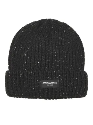 JACK&JONES - JACCLIFF NAP BEANIE JNR black - Gr. - M