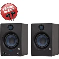 Presonus Presonus Eris 5BT Studio Monitor-Boxen 2nd Gen + Bonus In-Ear Digitales Aufnahmegerät (Studio Monitor-Boxen)