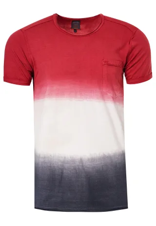 Rundhals Batik T-Shirt