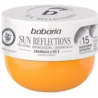 babaria Sonnenschutzcreme Sun Reflections Tanning Jelly Protective Tanning Spf15 300ml
