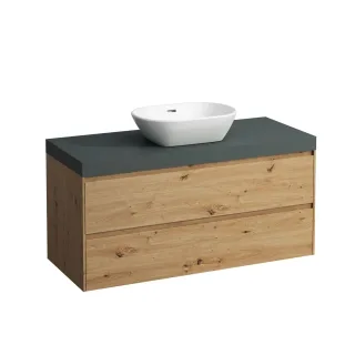 Laufen Waschtischunterschrank und Waschtisch-Platte LANI 495x1185x580 H4055711122671