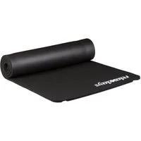 relaxdays Yogamatte 1 cm dick einfarbig, schwarz