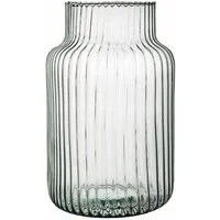 Ecoglassworks Dekovase Gigi gerippt, 30 cm