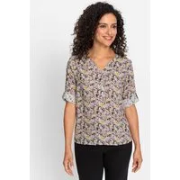 Witt Klassische Bluse Schlupfbluse 3/4-Arm