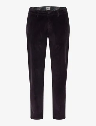 Brax Herren Chino Style PHIL PLUM, dunkles lila, Gr. 32/30