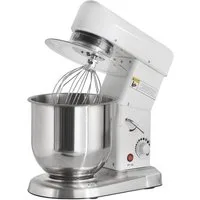 GastroHero Küchenmaschine Planetenrührwerk 7 Liter – stufenlos regelbar - Teigknetmaschine, 500 W, 7 l Schüssel