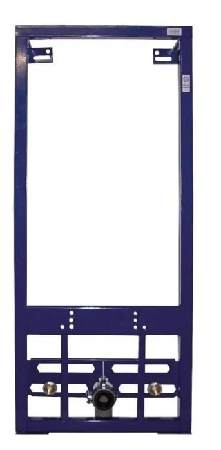 Neuesbad Bidet Vorwand-Element, B:500, H:1180mm, blau, pulverbeschichtet NB111510001
