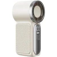Minicloss Handventilator Tragbarer Mini-Handventilator, 6 Geschwindigkeiten, persönlicher, Ventilator mit LED-Display, USB-wiederaufladbar, Mini-Ventilator