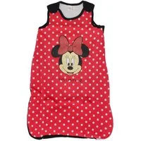 Disney Minnie Mouse Babyschlafsack Baumwoll Schlafsack für Babys, Ärmellos, 70 cm Länge