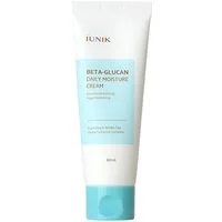 iUnik Feuchtigkeitscreme BETA GLUCAN DAILY MOISTURE CREAM, klebt nicht, beruhigt & revitalisiert die Haut, mit Mikronährstoffen.