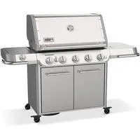 Gasgrill Summit FS38 S, Edelstahl edelstahl, mit CRAFTED Basis-Rahmen und Sear Zone