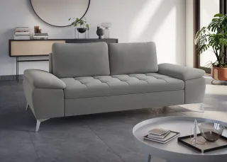 sit&more 2,5-Sitzer "Latigo" mit hochwertigen Metallfüßen