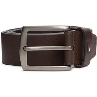 Tommy Hilfiger Ledergürtel DENTON 3.5 cm breit Größenverstellbar