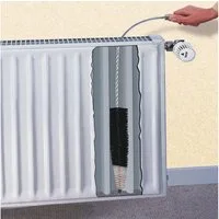 Maximex Küchenorganizer-Set Flachheizkörper-Bürste - spart Heizkosten!