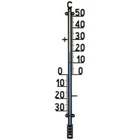 Lantelme Gartenthermometer 67cm XXL Außen Garten Terrassen Balkon Thermometer Analog, 1-tlg., Schauthermometer Deutsche Herstellung, Außenthermometer Temperaturanzeige -30 bis 50°C