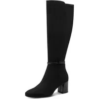 Tamaris Stiefel, Blockabsatz, Langschaftstiefel in veganer Verarbeitung