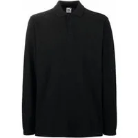 Fruit of the Loom Langarm-Poloshirt Herren Premium Long Sleeve Poloshirt