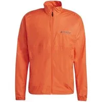 adidas Performance Trainingsjacke Terrex Multi Wind (leicht, Windbreaker) orange Herren