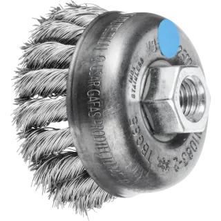 PFERD TOOLS Topfbürste gezopft TBG M14 Edelstahl-Draht für Winkelschleifer - 43305003