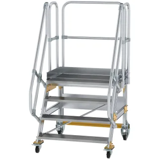 Munk Plattformtreppe fahrbar 60° Stufenbreite 1000 mm - 600744