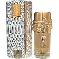 Lattafa Eau de Parfum MUSAMAM White Intense EDP 100ml + Parfümzerstäuber (leer) Set