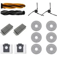 VERCO Reinigungsbürsten-Set Reinigungskit für Dreame, X50 Ultra, (14-tlg), Ersatz Teile Set Wartungskit Filter Seitenbürste Zubehör Bürste