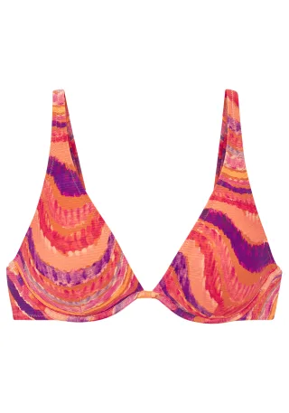 LASCANA - Bruno Banani LM Bügel-Top red-plum - Gr. - 36B