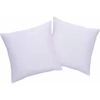 OTTO home Dekokissen Parry Microfaser, 2-er Set, unifarben, Kissenhüllen ohne Füllung, mit Reißverschluss