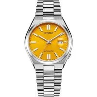 Citizen Automatikuhr TSUYOSA 60h NJ0150-81Z, Armbanduhr, Damenuhr, Herrenuhr, Edelstahlarmband, Saphirglas, Datum