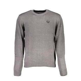 Gianmarco Venturi Grigio Baumwollpullover für Herren