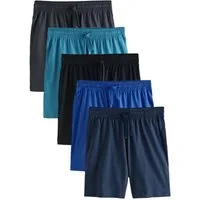 Next Pyjamashorts Jersey-Schlafanzugshorts im 5er-Pack (5-tlg)