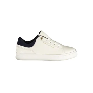 Tommy Hilfiger Bianco Polyurethan Damen Sneaker