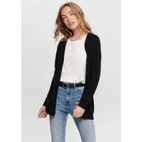 ONLY Strickjacke ONLLESLY – Cardigan mit Taschen und figurumspielender Form figurumspielend, casual, Feinstrick, Viskosemischung, V-Ausschnitt